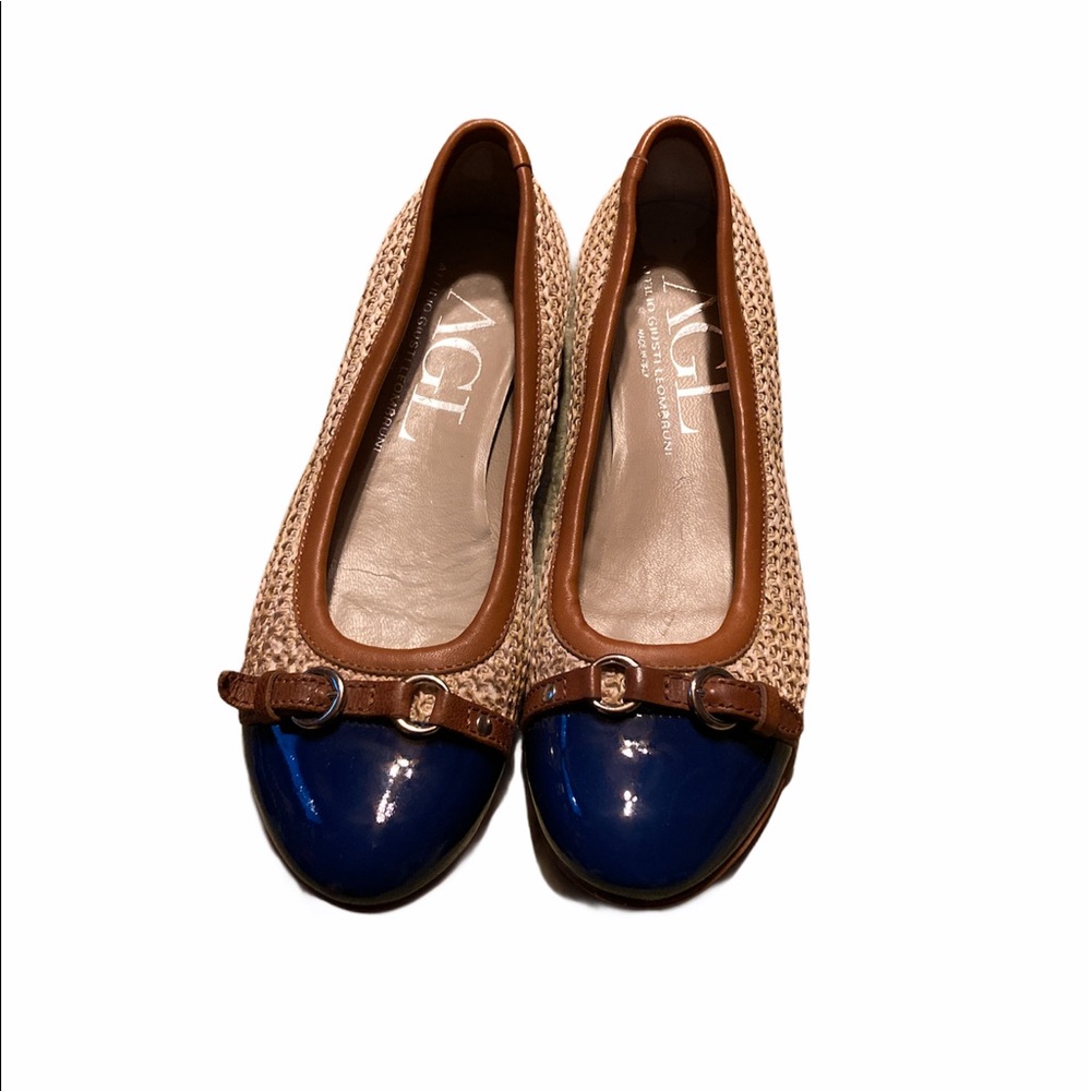 AGL  Leather Ida Skimmer Flats
